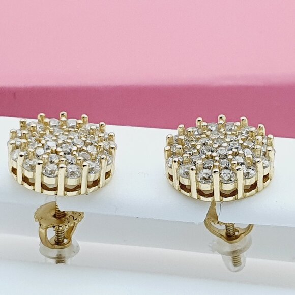 "925 Sterling Silver Cubic Zirconia Earrings, U19254608 - Picture 6 of 11